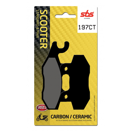 Plaquettes de Frein SBS 197CT (611)