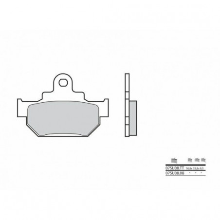 Plaquettes de Frein Brembo 07SU0808