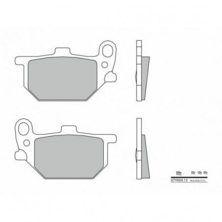 Plaquettes de Frein Brembo 07YA0413