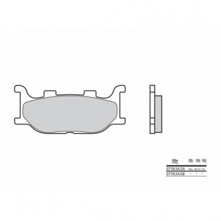 Plaquettes de Frein Brembo 07YA3408