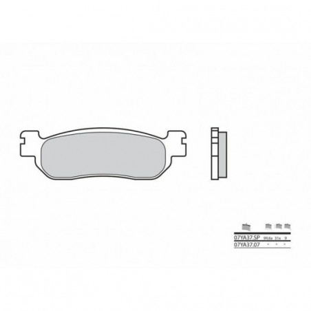 Plaquettes de Frein Brembo 07YA3707