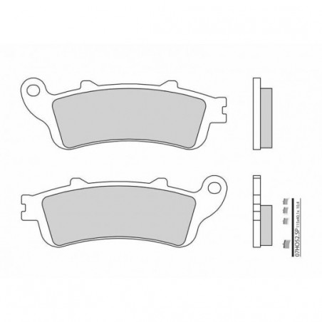 Plaquettes de Frein Brembo 07HO52SP