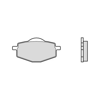 Plaquettes de Frein Brembo 07039