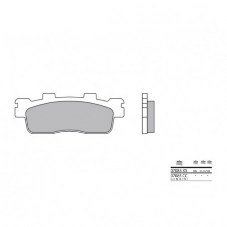 Plaquettes de Frein Brembo 07085