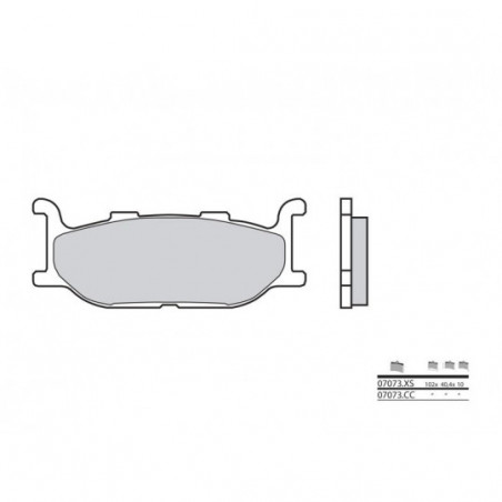 Plaquettes de Frein Brembo 07073XS