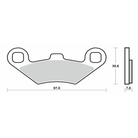 Plaquettes de Frein Brembo 07104XS Plaquettes de Frein Brembo 07104XS