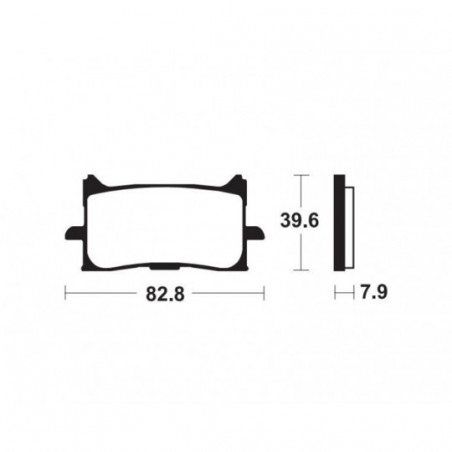 Plaquettes de Frein AP Racing MFP440