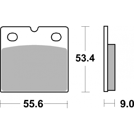 Plaquettes de Frein SBS 506 (HS)-2